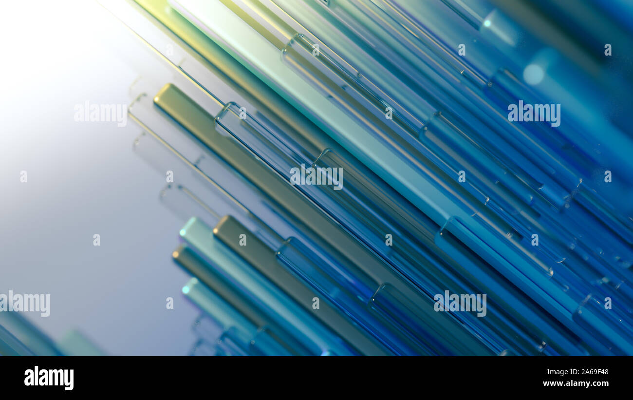 Technology geometry abstraction background. 3d illustration, 3d ...