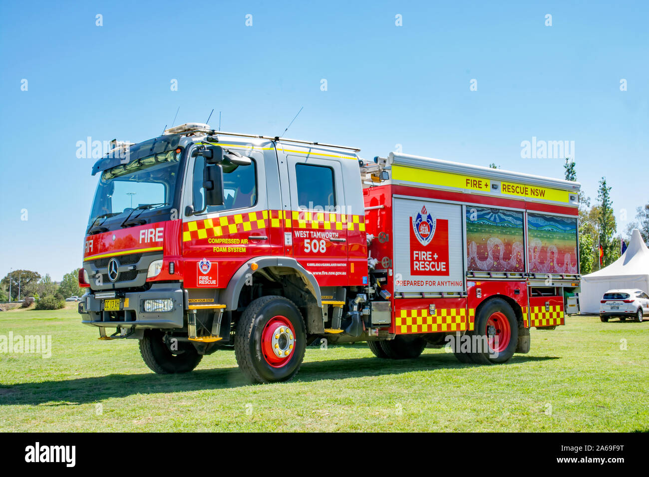 Mercedes Atego 1626 Fire Engine. Stock Photo