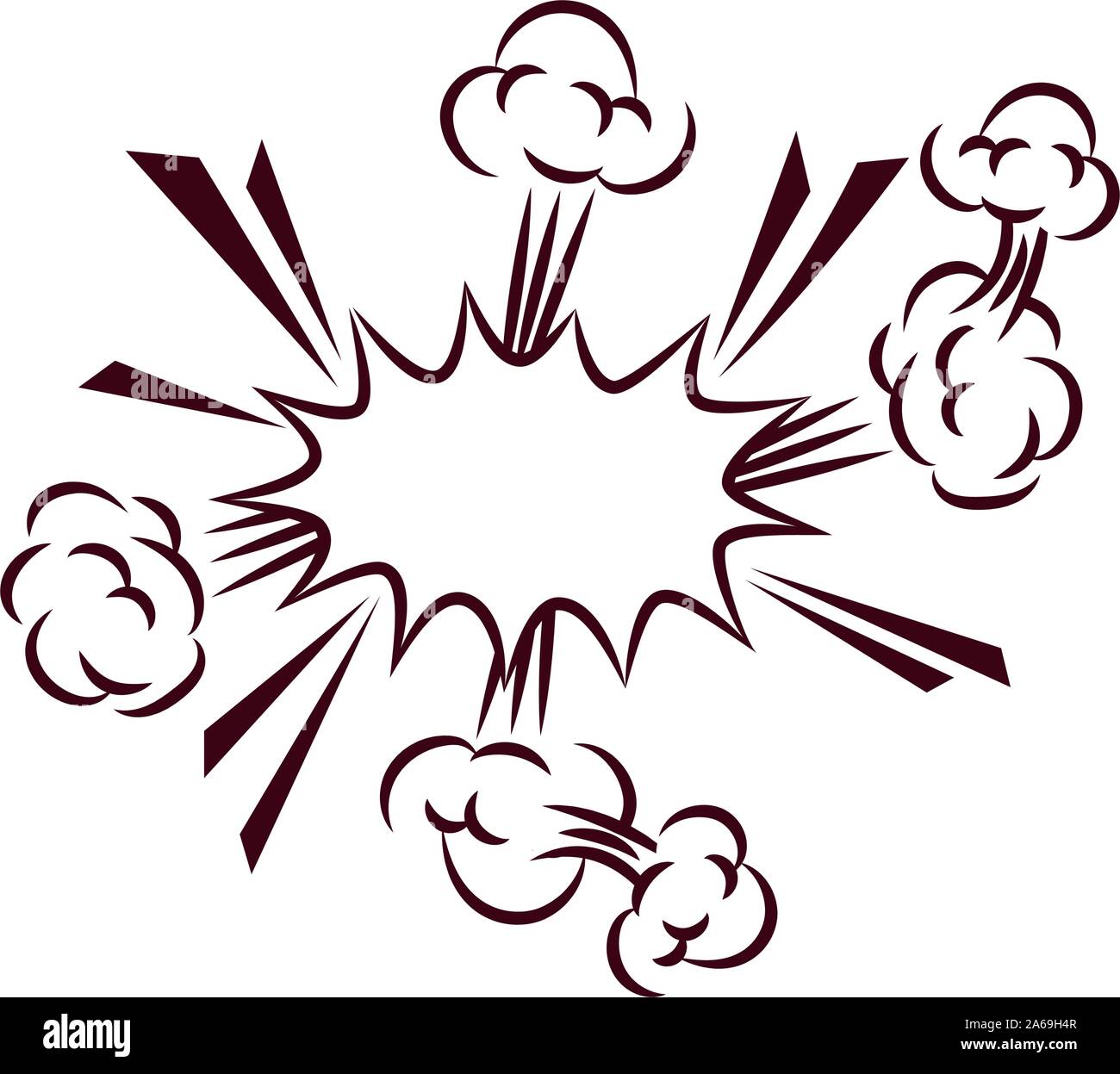 expresion splash pop art style Stock Vector Image & Art - Alamy
