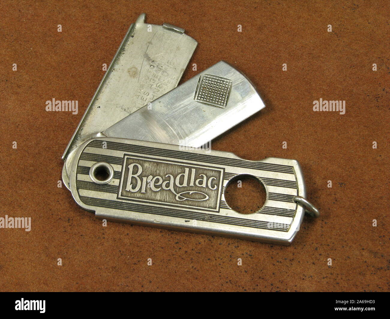 Vintage Breadlac cigar cutter Stock Photo