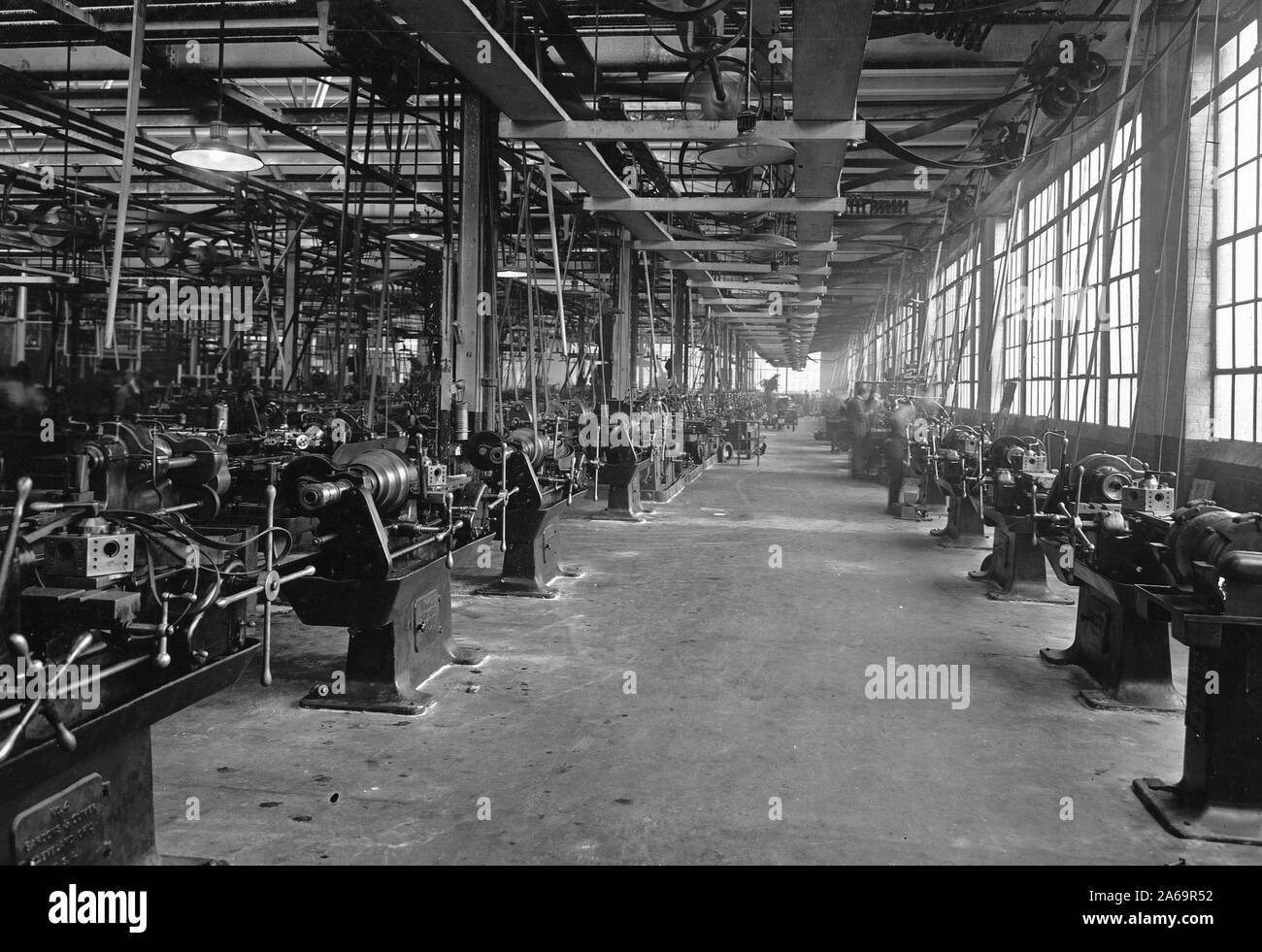 Airplane Parts factory during World War I Stock Photo Alamy
