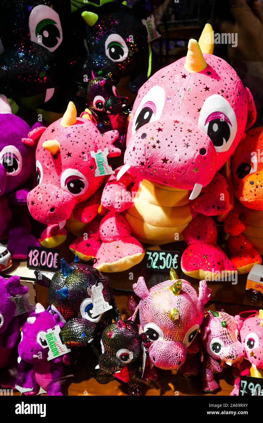 dragon pink stuffed animals & plush toys