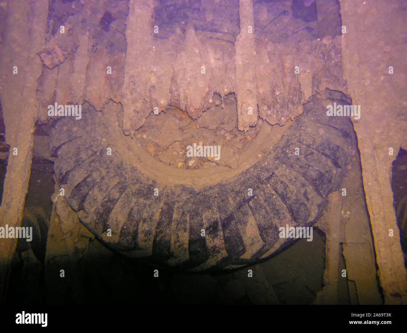 The wreck of the SS Thistlegorm in the Red Sea, Egypt Stock Photo - Alamy