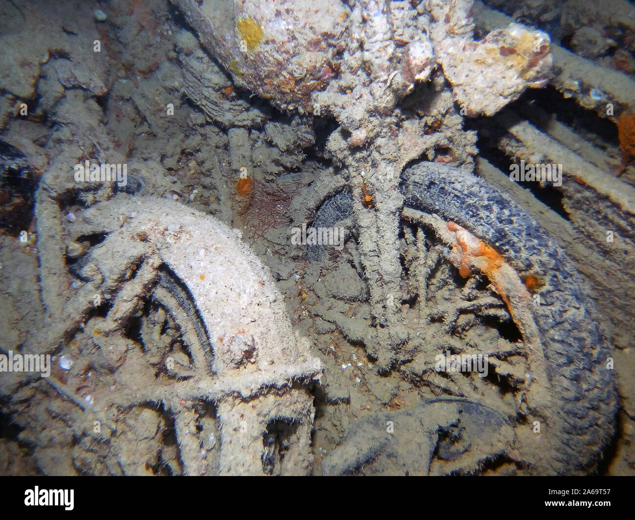 The wreck of the SS Thistlegorm in the Red Sea, Egypt Stock Photo - Alamy