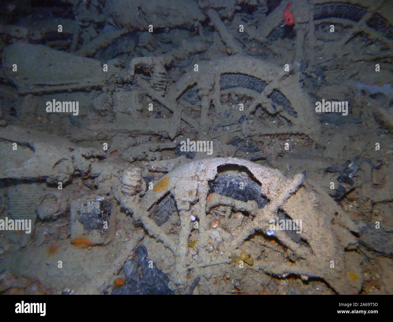 The wreck of the SS Thistlegorm in the Red Sea, Egypt Stock Photo - Alamy
