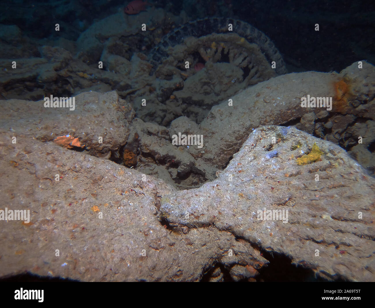 The wreck of the SS Thistlegorm in the Red Sea, Egypt Stock Photo - Alamy