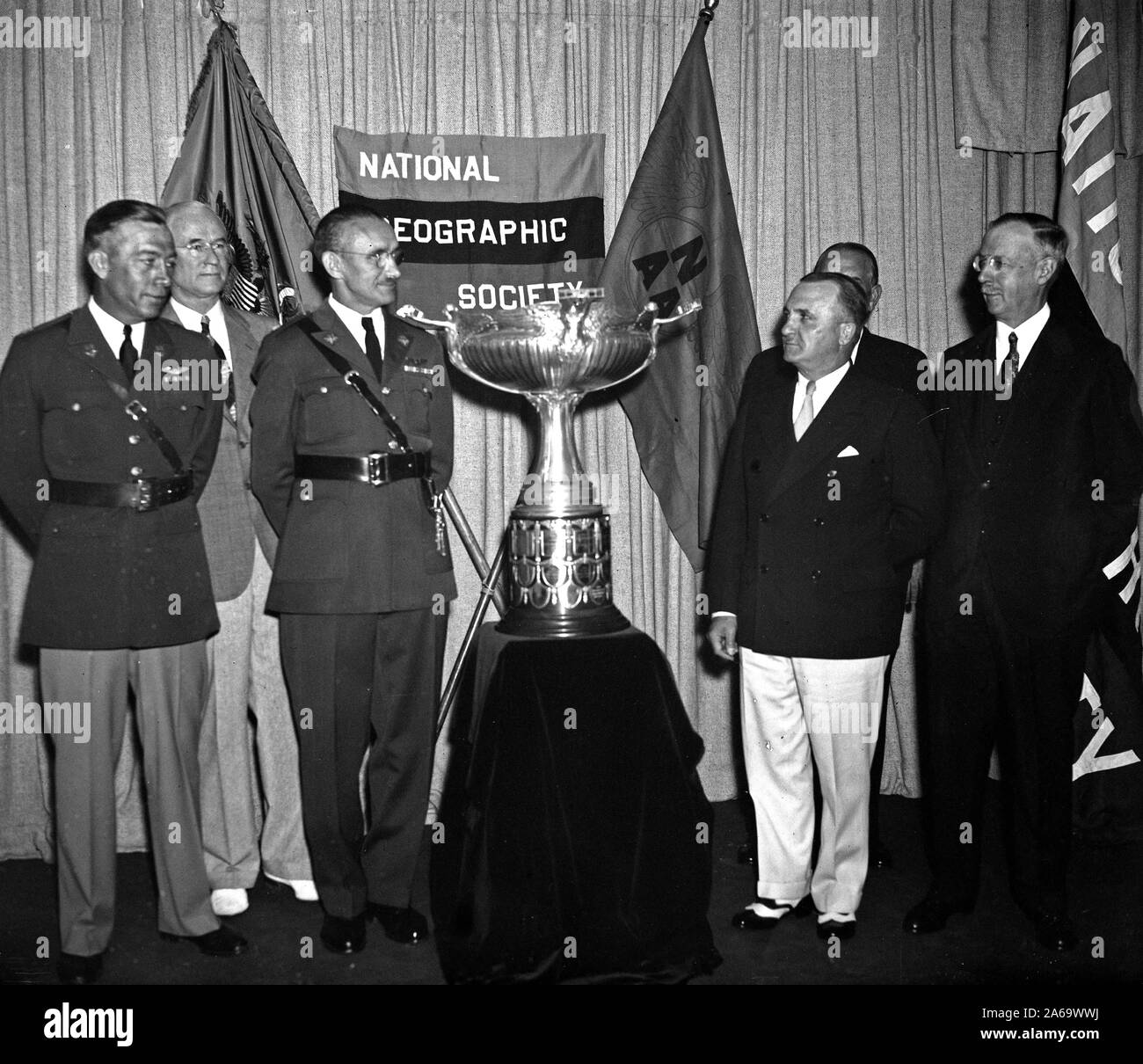 1936 national geographic society cup hi res stock photography and