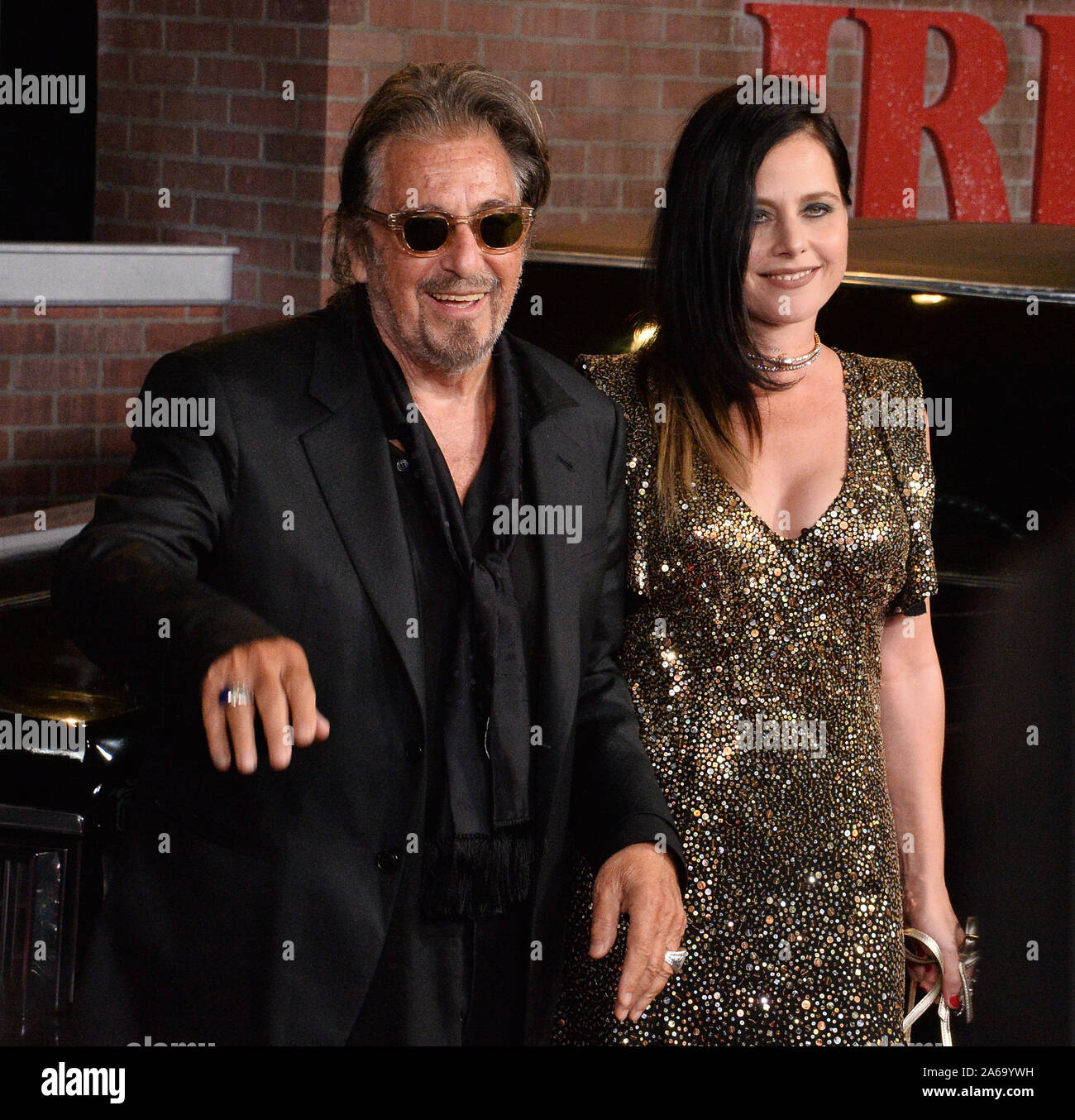 Los Angeles, United States. 24th Oct, 2019. Cast member Al Pacino and