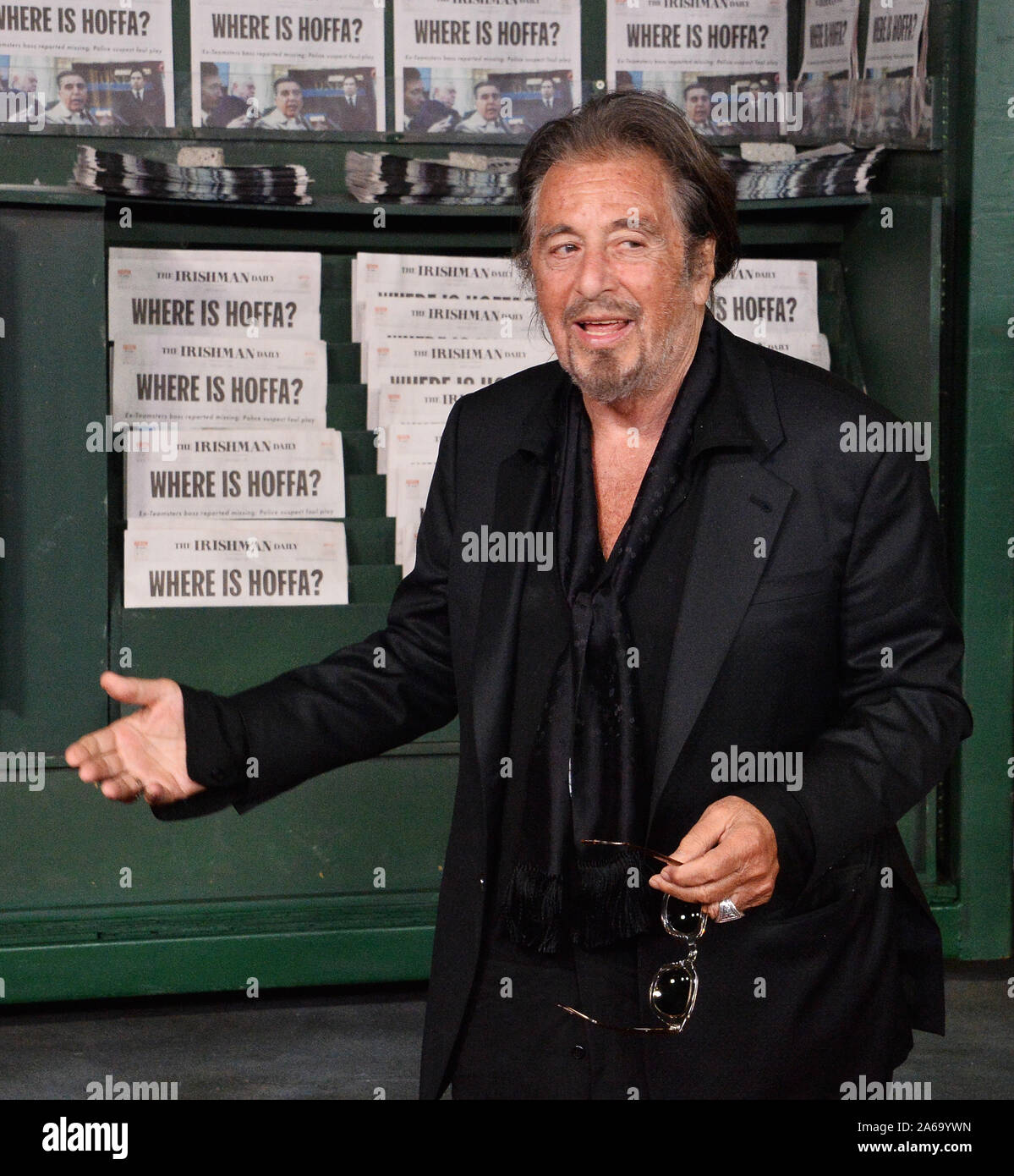 Los Angeles, United States. 24th Oct, 2019. Cast member Al Pacino