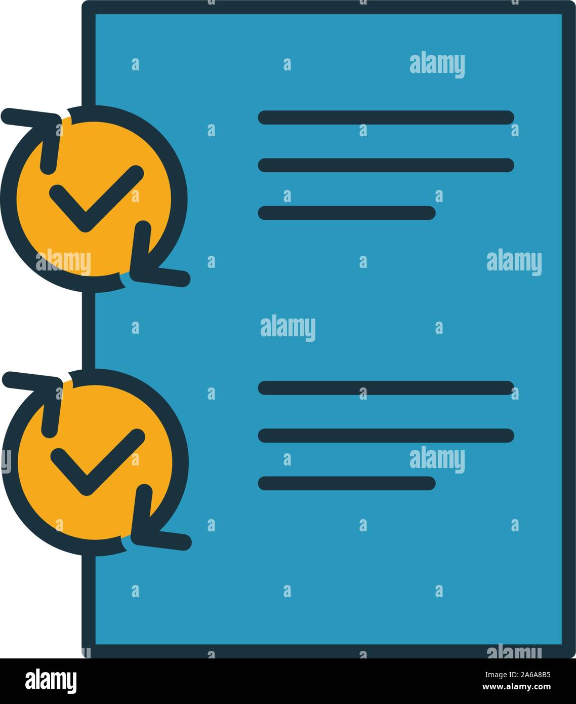 Testing icon. Simple element from project management icons collection ...
