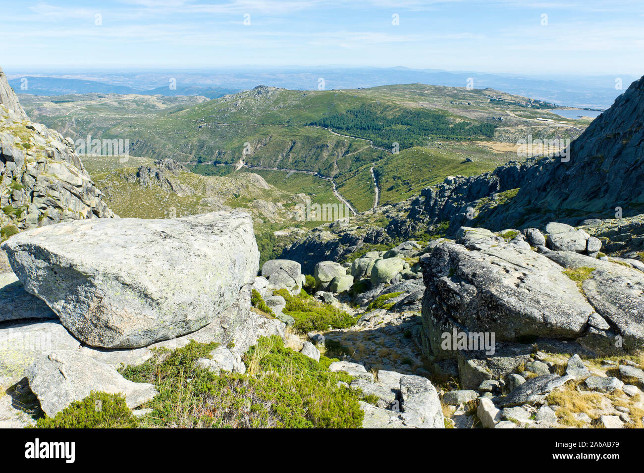 Mountain Landscape Near Torre And Penhas Da Saude Serra Da Estrela Mountain Landscape Near Torre And Penhas Da Saude Serra Da Estrela