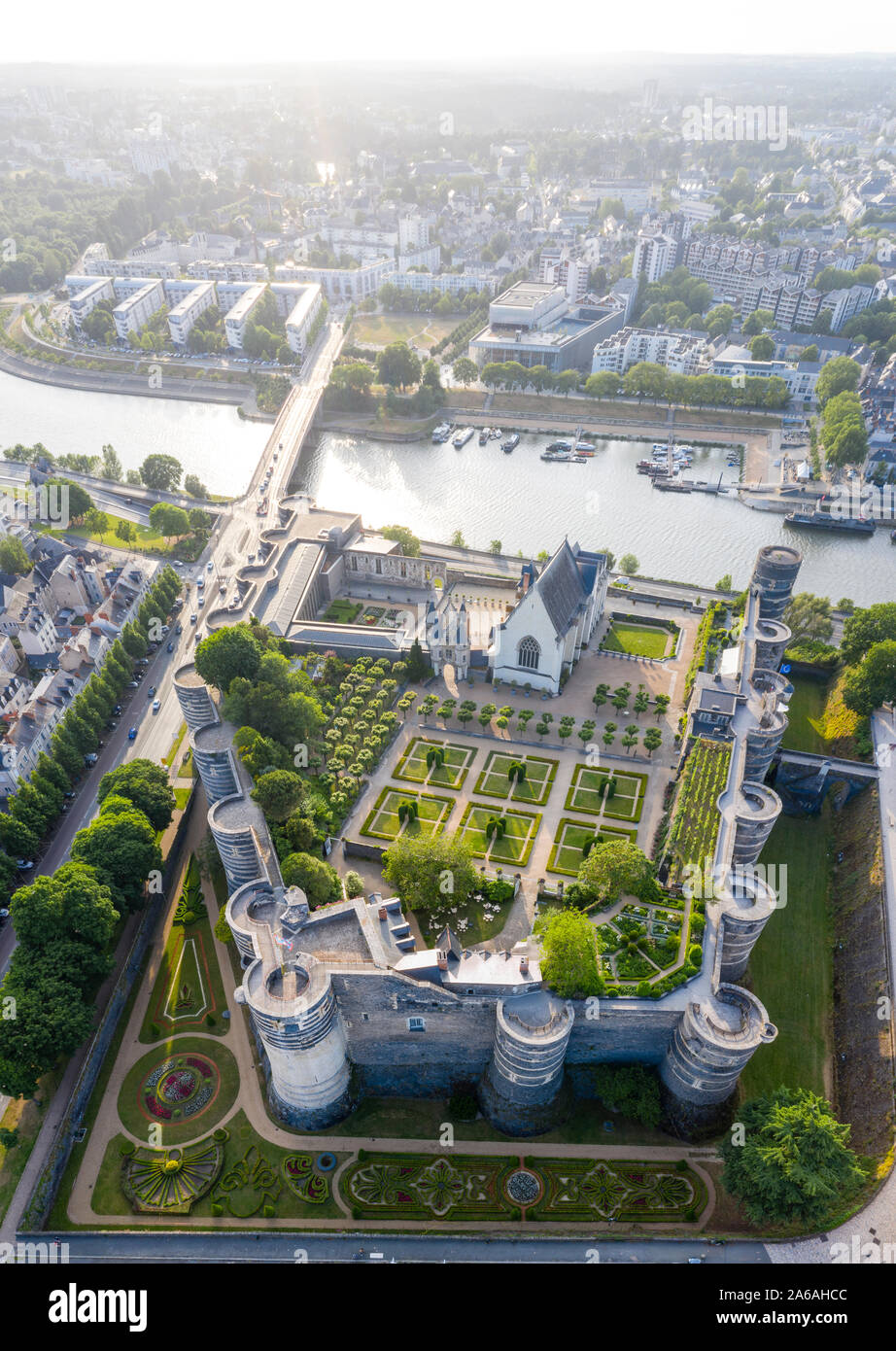 France, Maine et Loire, Angers, Chateau d’Angers, Angers castle, its