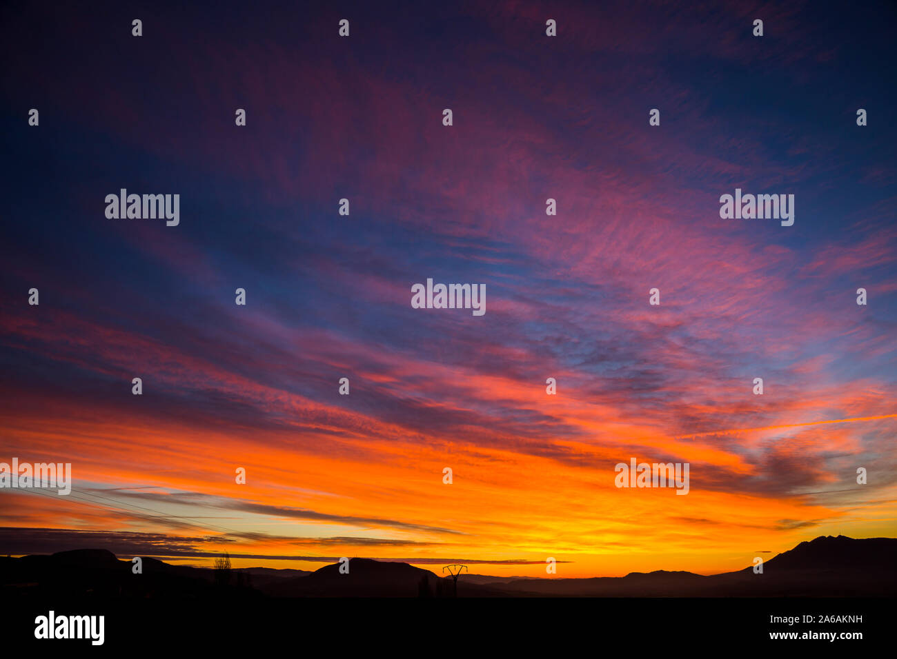 Daybreak. Stock Photo
