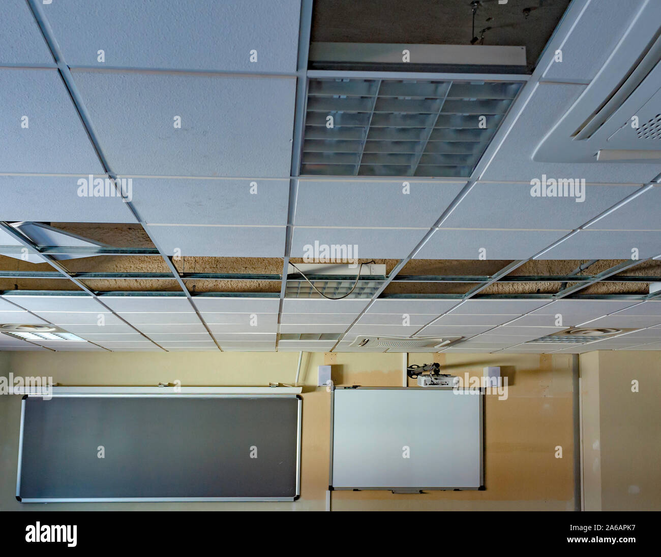 Gypsum Board Ceiling House Construction Stock Photos Gypsum