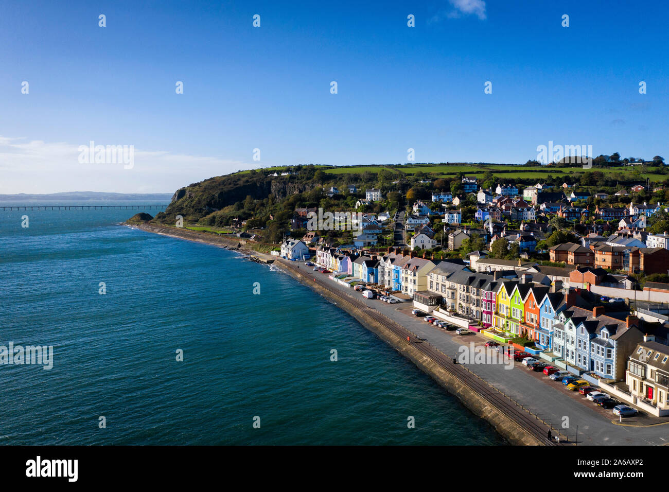Whitehead, Co. Antrim Stock Photo Alamy