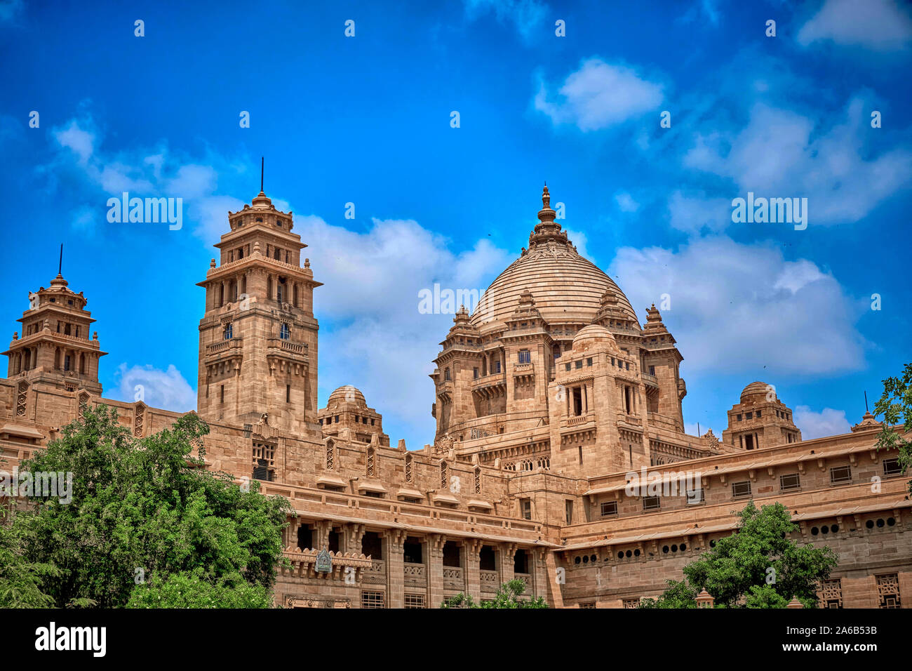 Umaid Bhawan Palace Jodhpur Rajasthan India Stock Photo - Alamy