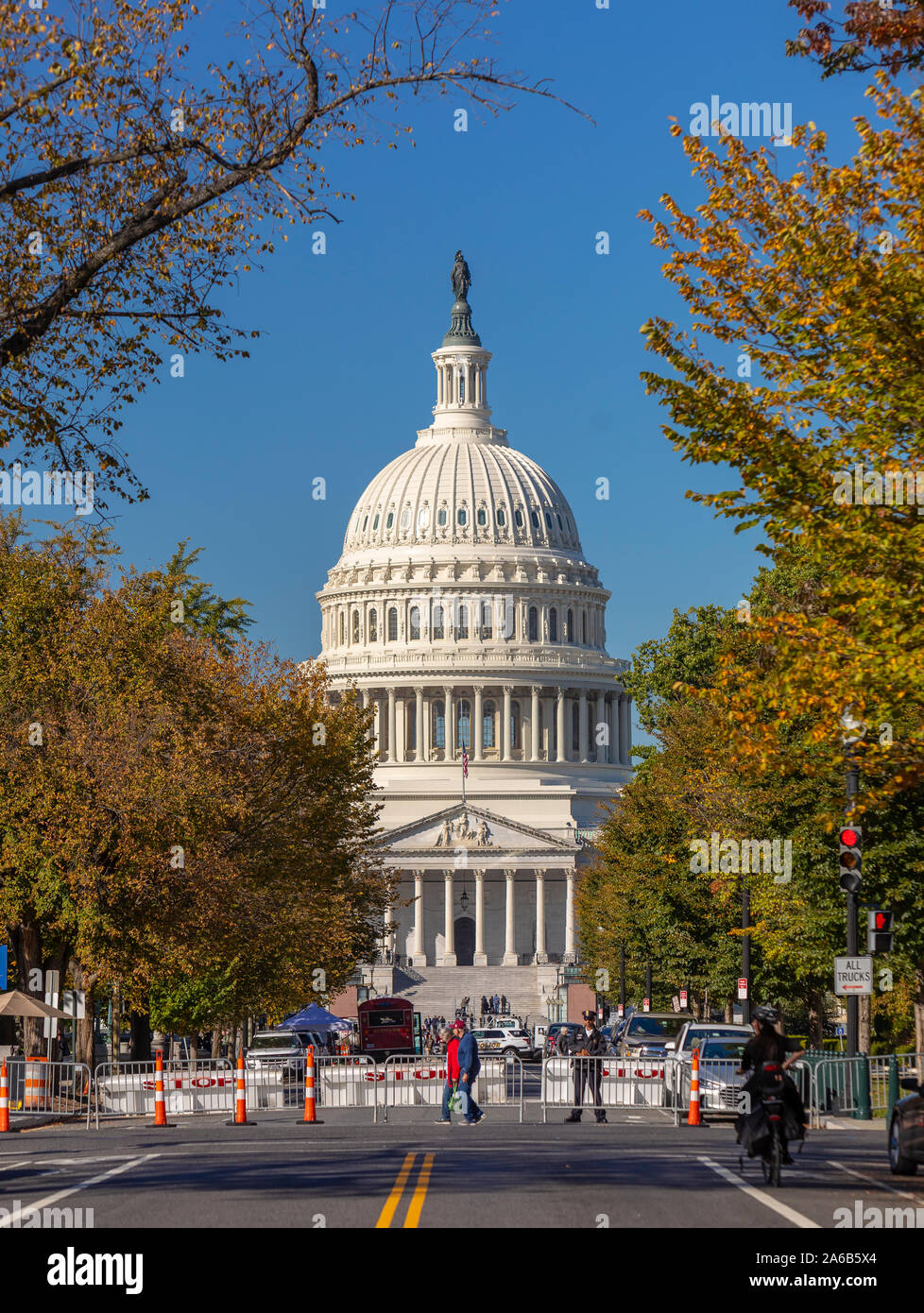 Washington dc. street scene hi-res stock photography and images - Alamy