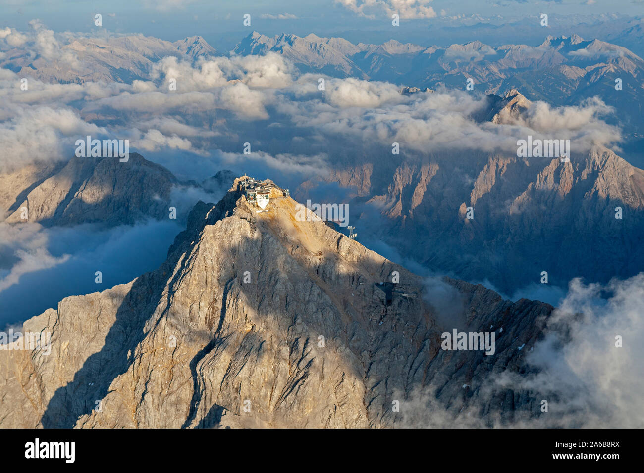 Aerial Photograph Of Zugspitze Mountain Germany s Highest Mountain aerial-photograph-of-zugspitze-mountain-germany-s-highest-mountain