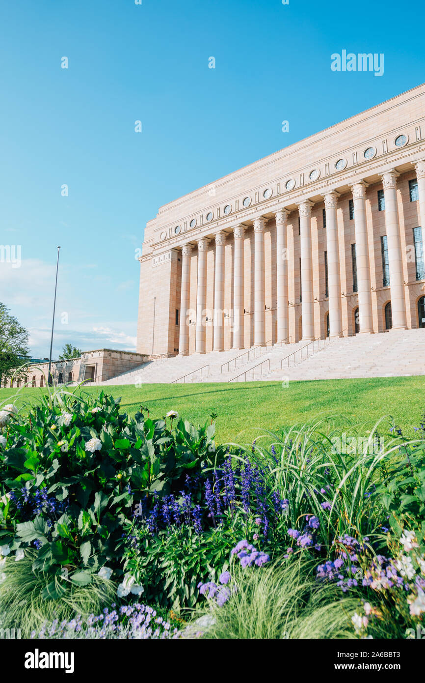 The Parliament House in Helsinki, Finland Stock Photo - Alamy