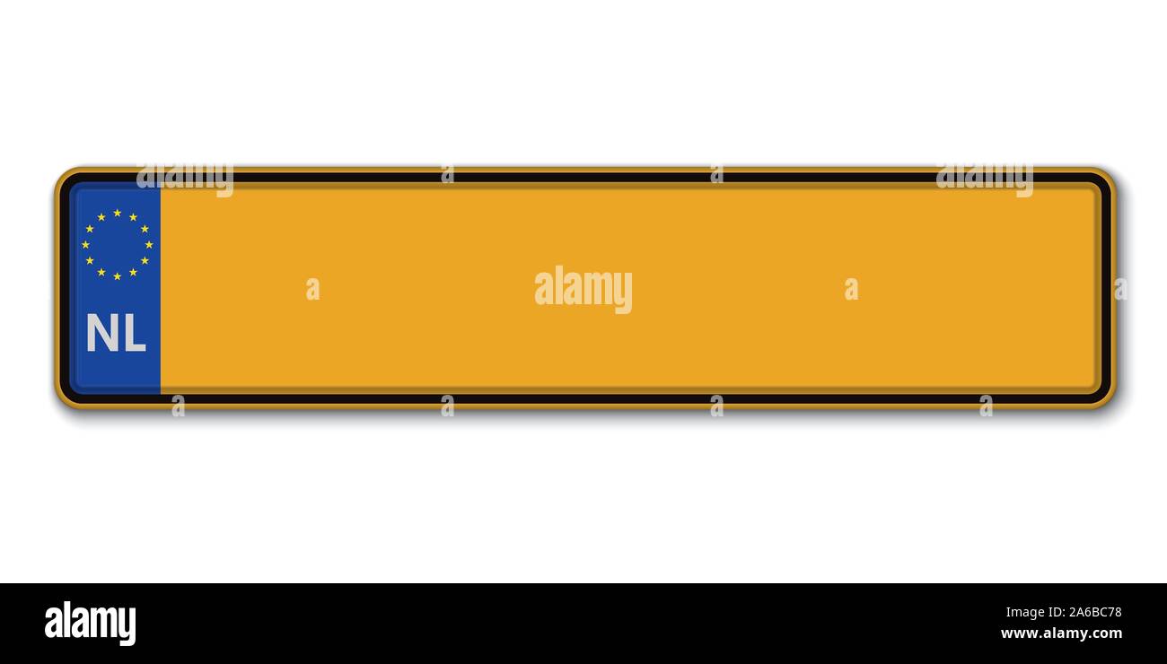 Dutch car registration Stock Vector Images Alamy