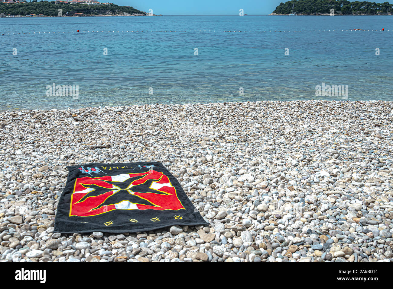 Round Beach Towel Sandy Haven main image 0