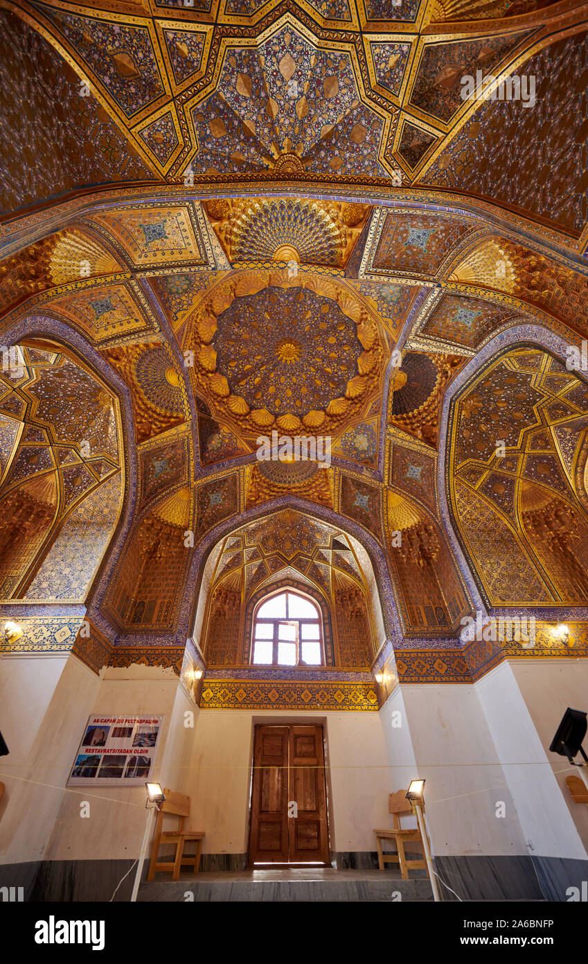 Afrasiab palace samarkand hi-res stock photography and images - Alamy