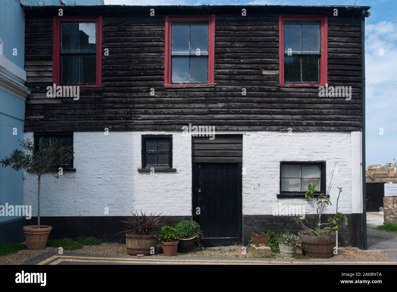 Traditional houses in Old Town, Margate, Kent UK Stock Photo Alamy