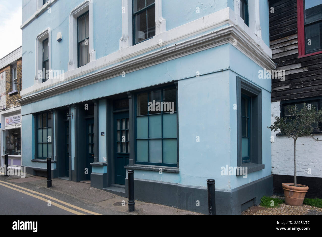 Traditional houses in Old Town, Margate, Kent UK Stock Photo Alamy
