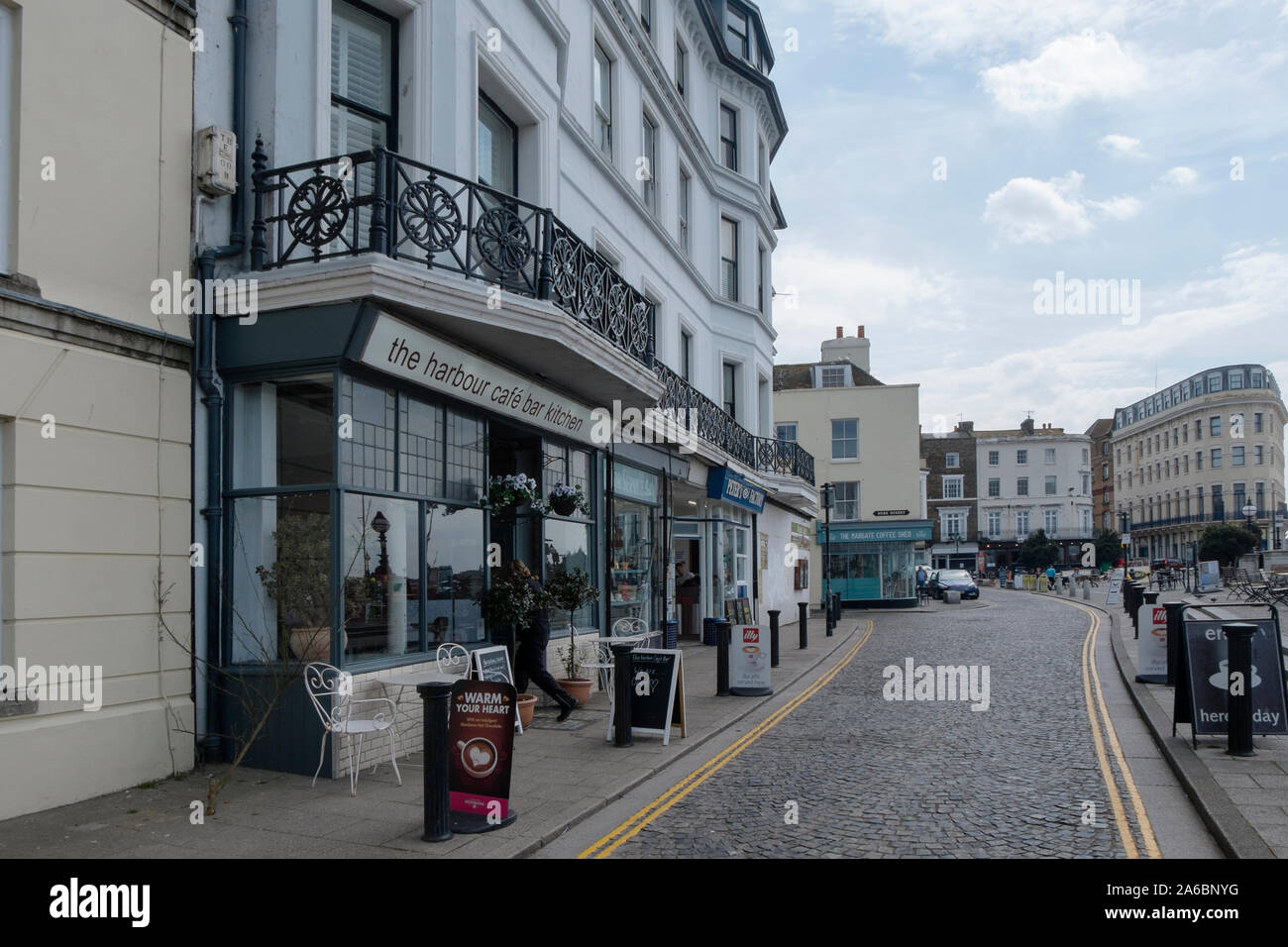 Peter's Fish Factory and The Harbour Cafe Bar Kitchen on The Parade on ...