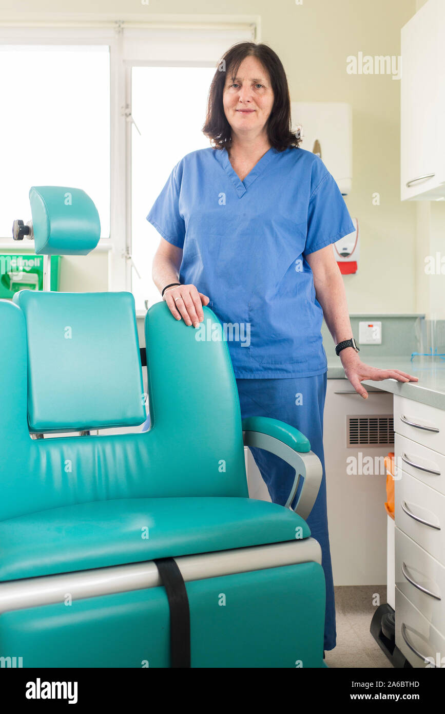 A female dental nurse in her dental studio Stock Photo Alamy