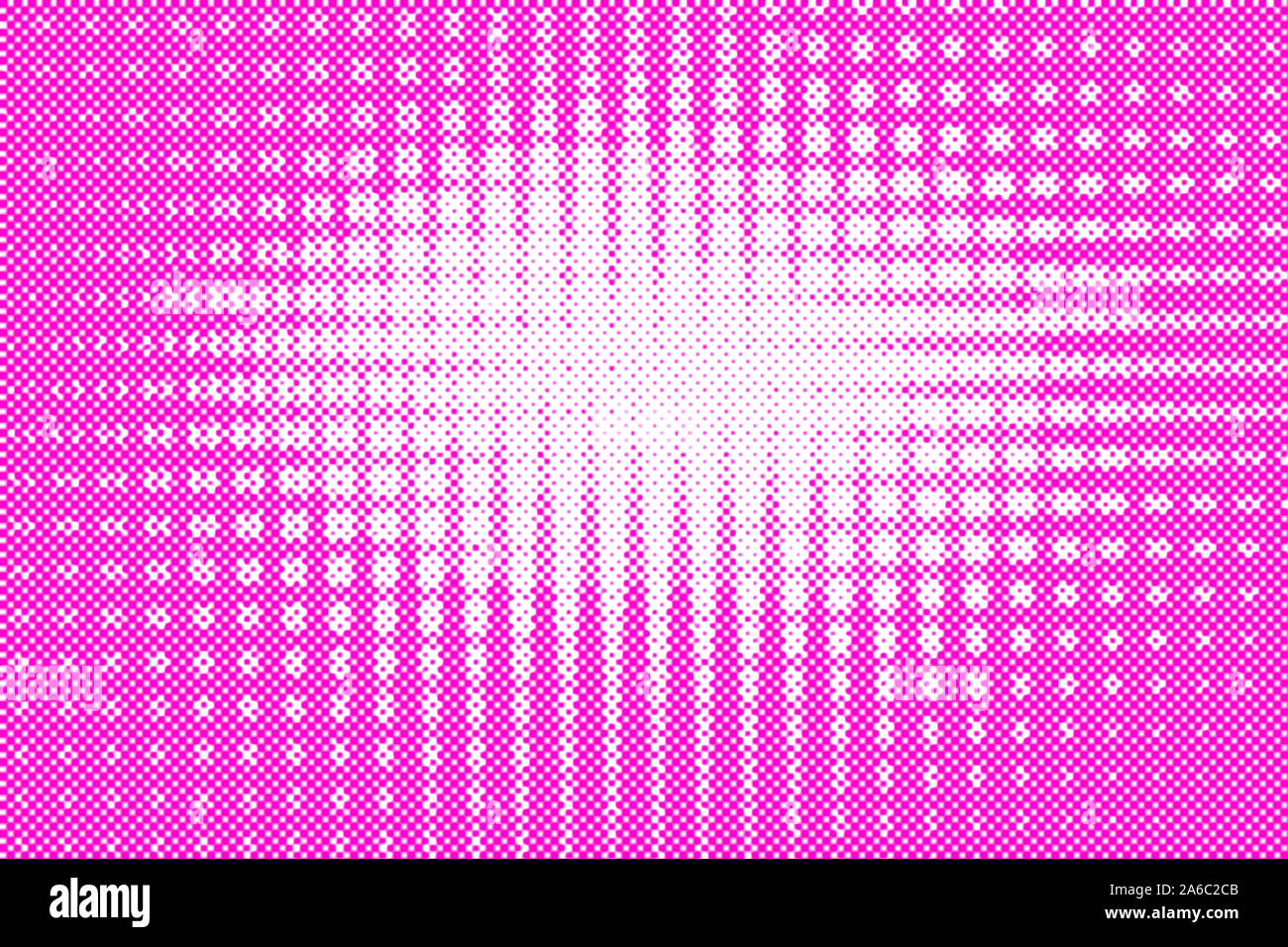 An abstract pink halftone background image. Stock Photo