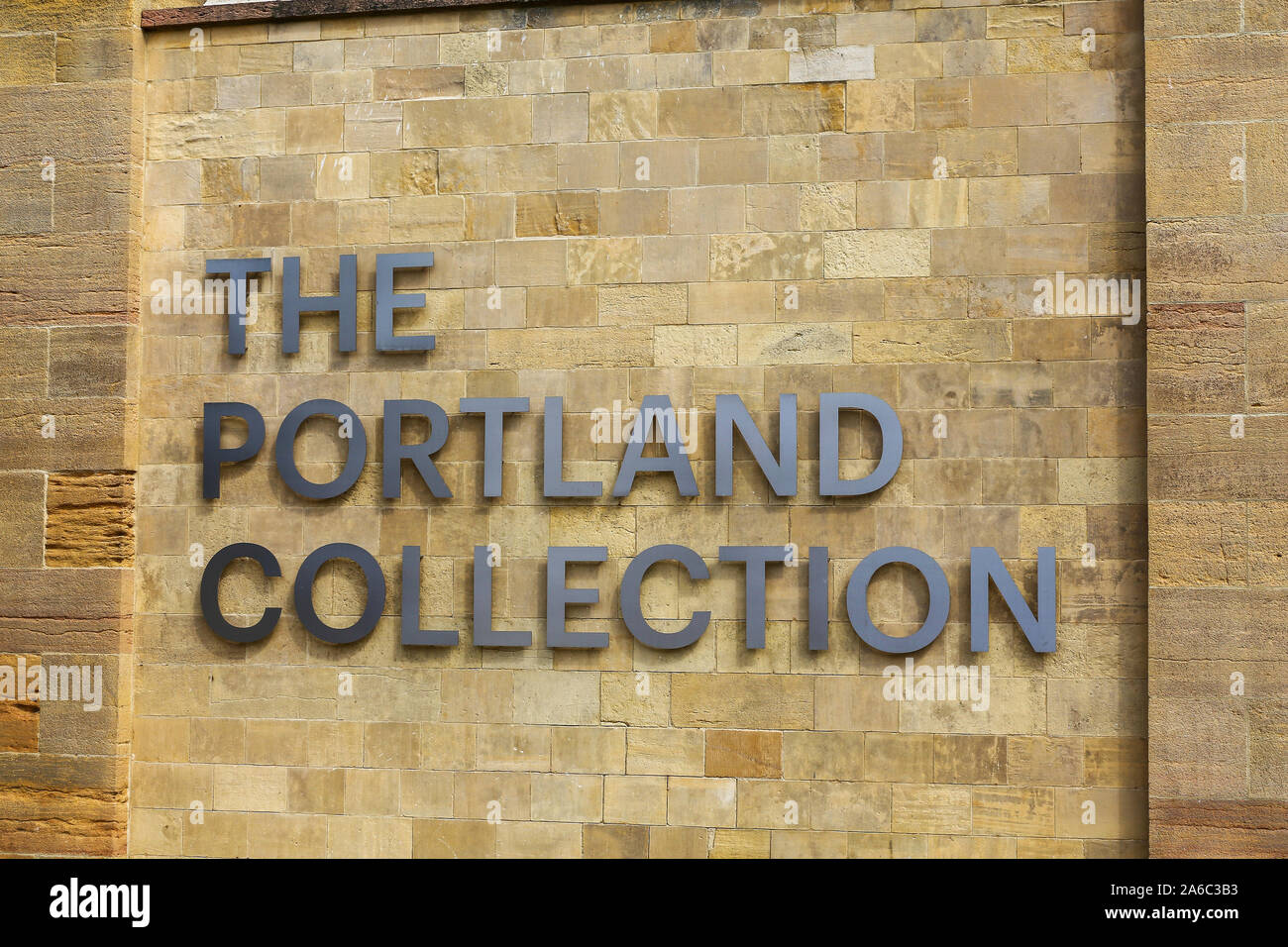 The Portland Collection of art and objects at The Harley Gallery, Welbeck, Creswell, Worksop, Derbyshire, England, UK Stock Photo