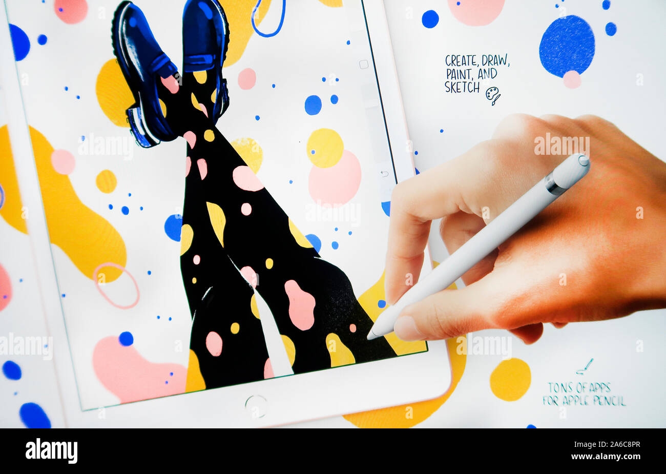2019 iPad Air Stock Photo