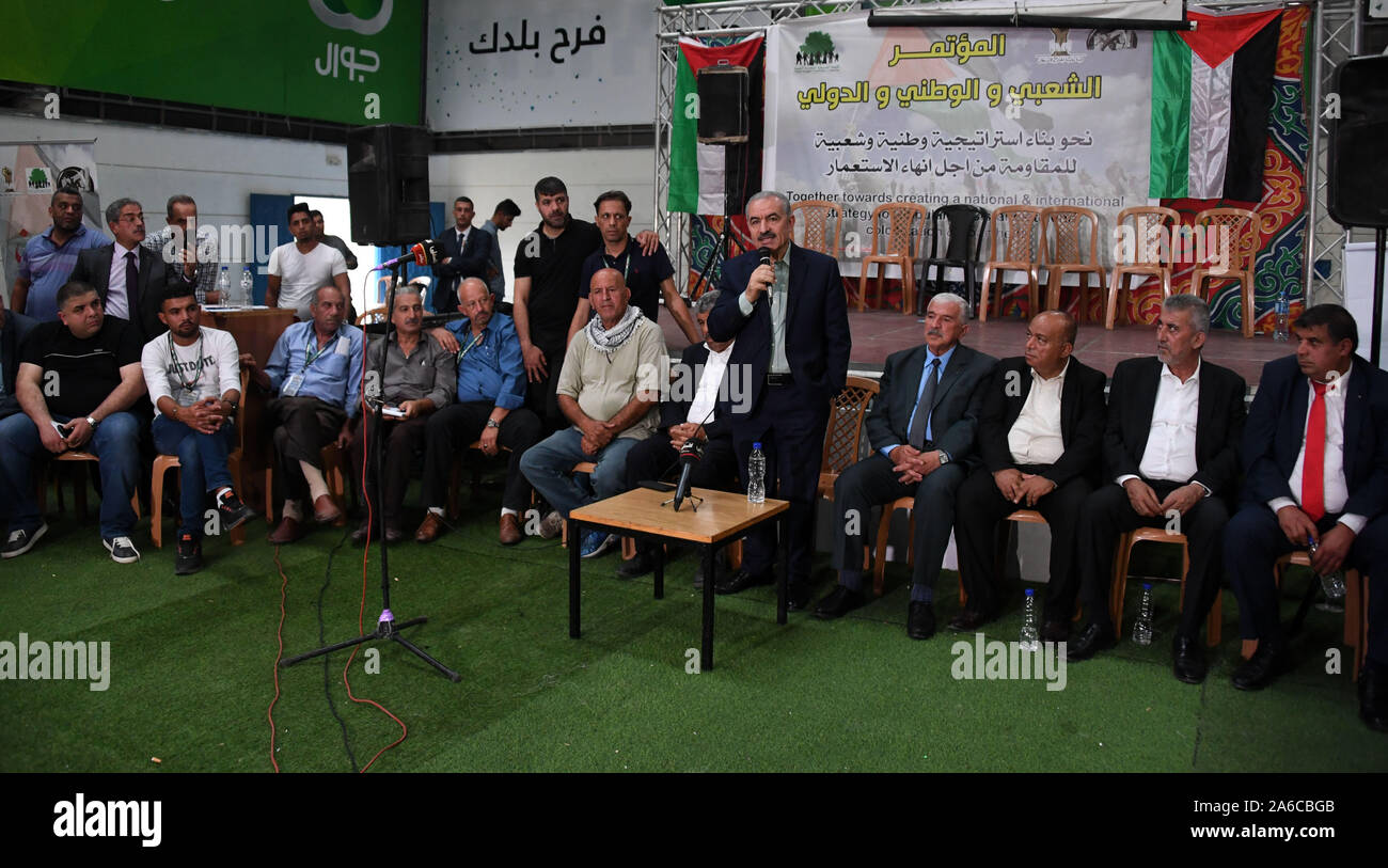 Tubas, West Bank, Palestinian Territory. 25th Oct, 2019. Palestinian