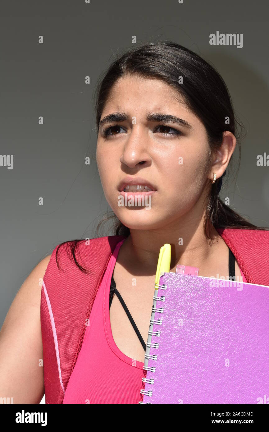 Student looking confused hi-res stock photography and images - Alamy