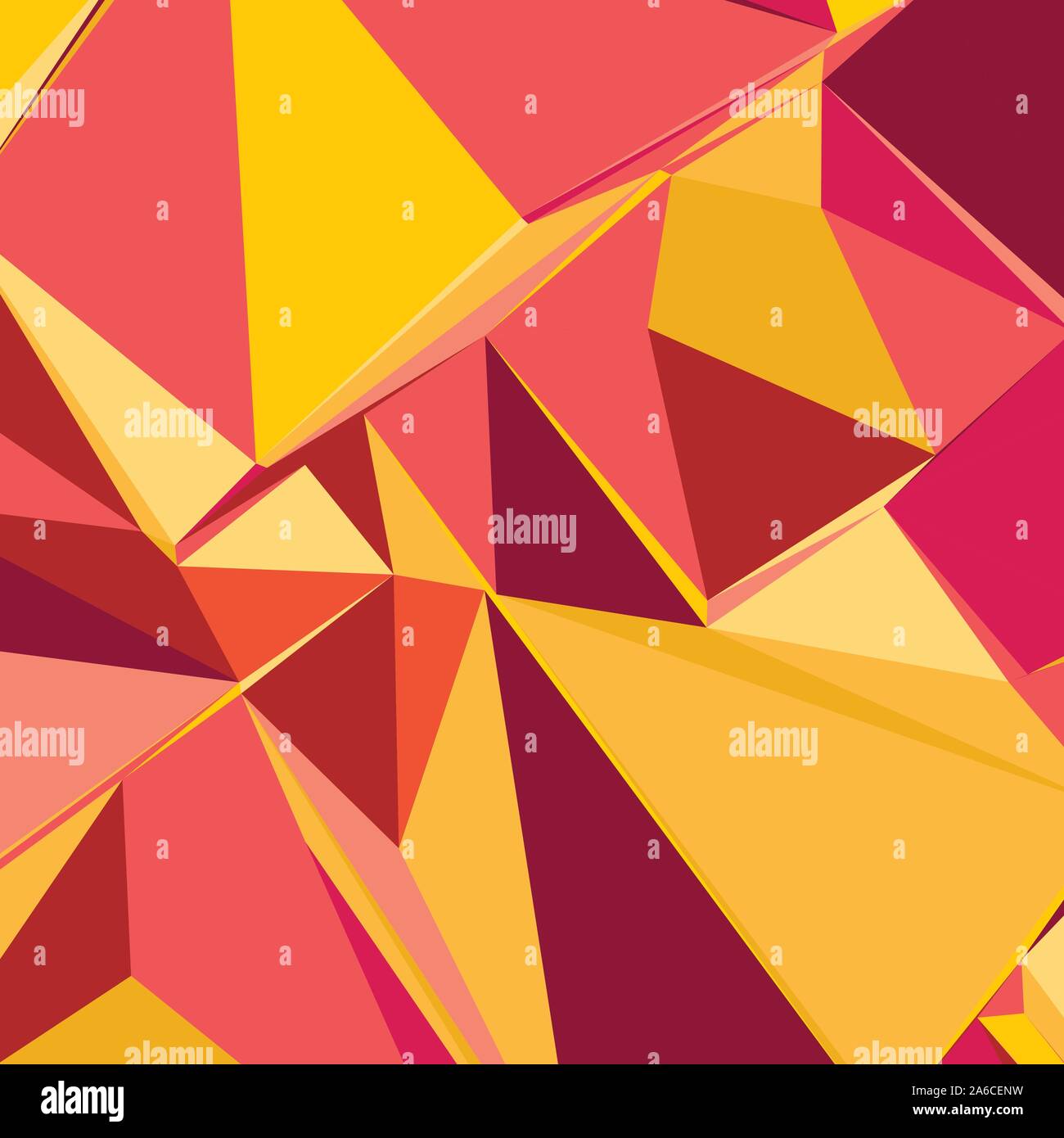 Abstract background with colorful triangles for magazines, booklets or mobile lock screen Stock Vector