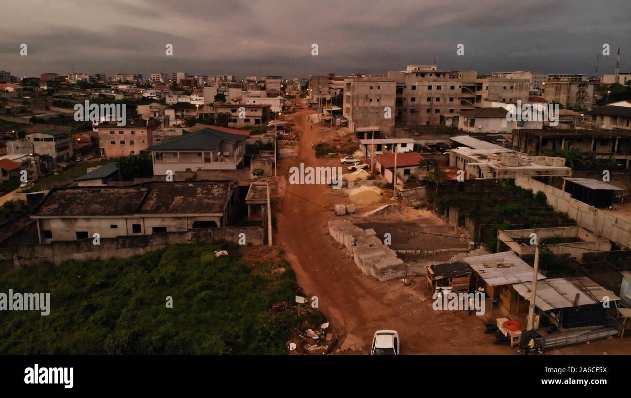 Building construction in Ivory-coast Stock Photo - Alamy