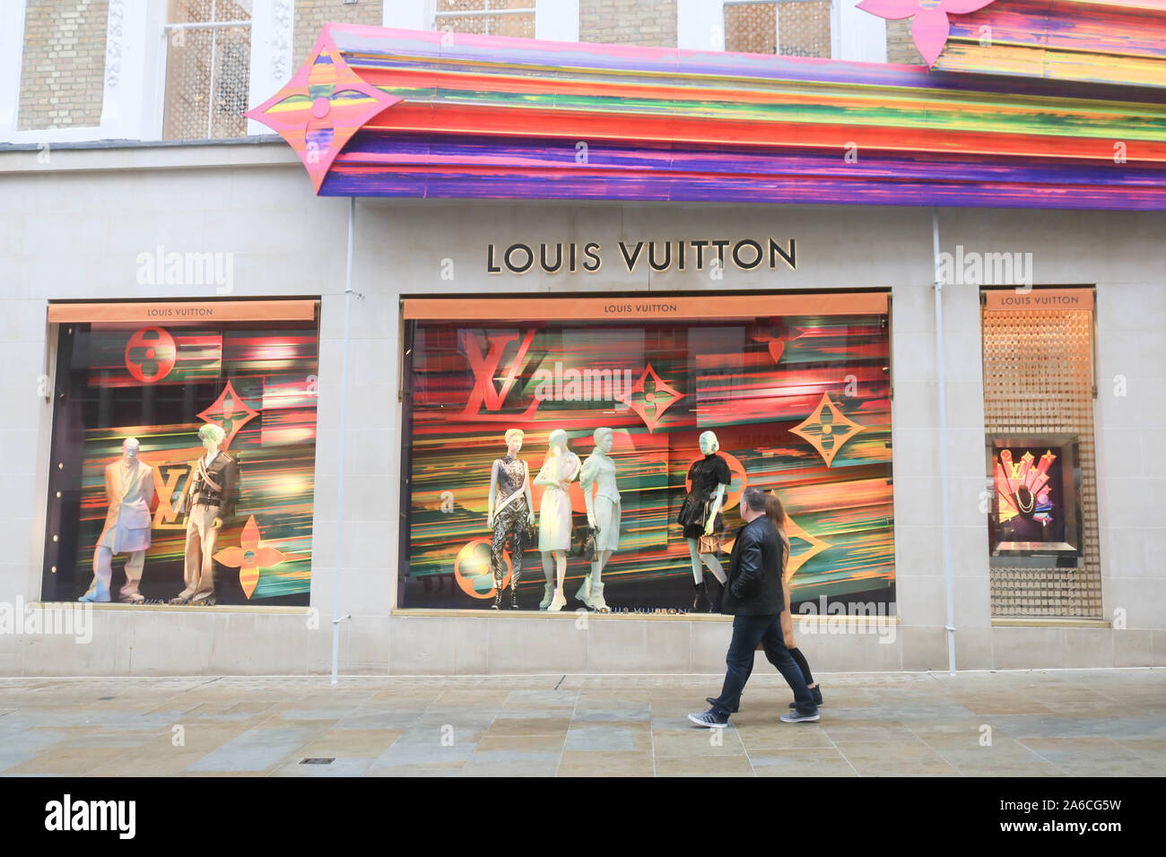 Fashion Update: Colorful Windows at Louis Vuitton's Copley Place Store