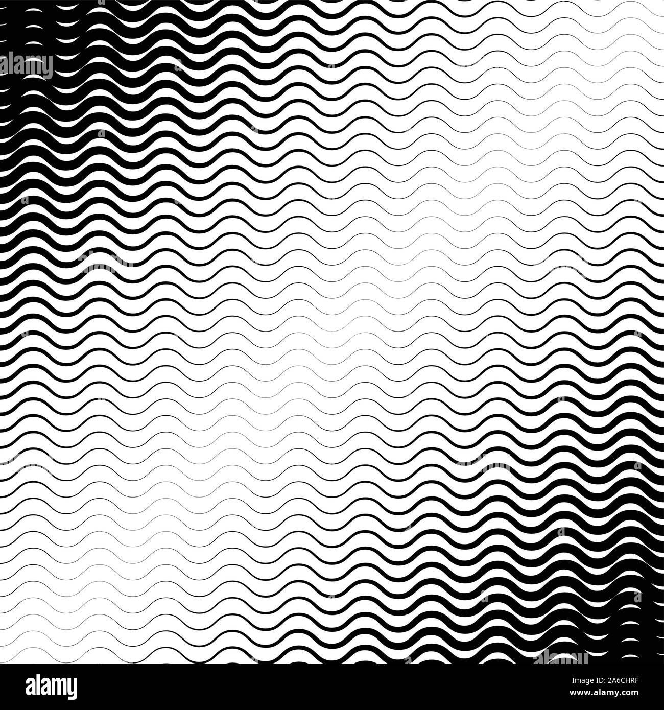 Background with gradient of black and white wave lines Stock Vector ...
