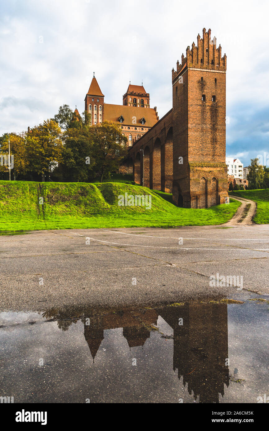 Castle of Kwidzyn (Poland) Stock Photo