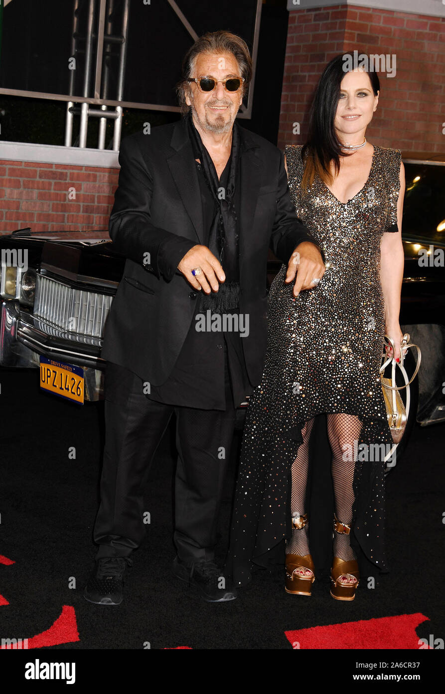 HOLLYWOOD, CA - OCTOBER 24: Al Pacino and Meital Dohan attend the