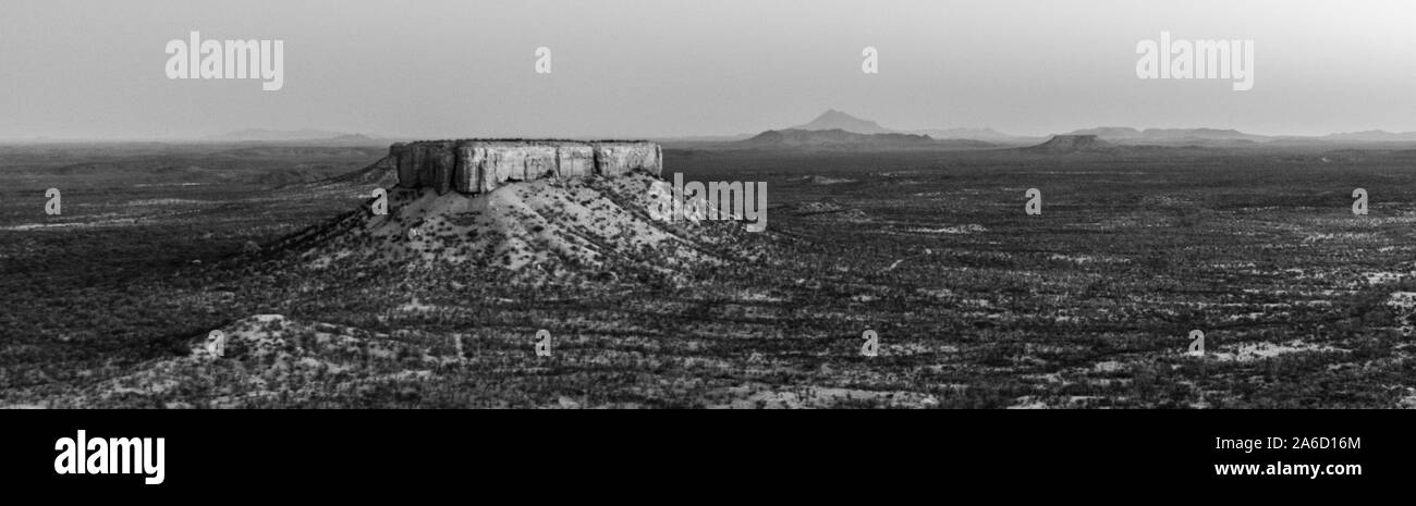Namibia landscape, Africa Stock Photo