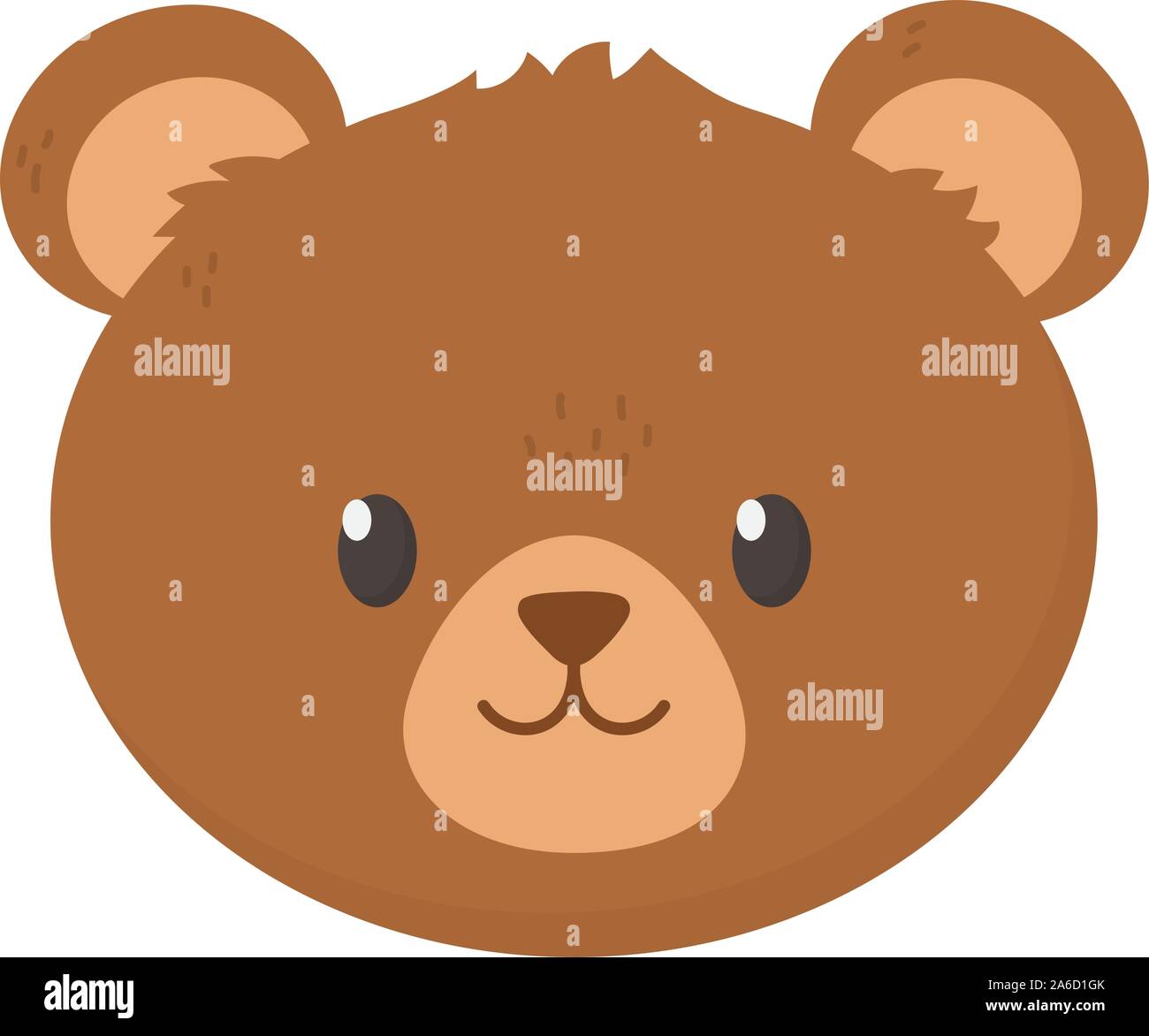 cute bear head