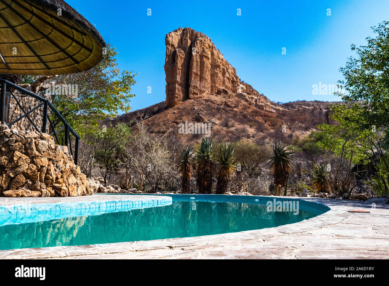 Namibia landscape, Africa Stock Photo