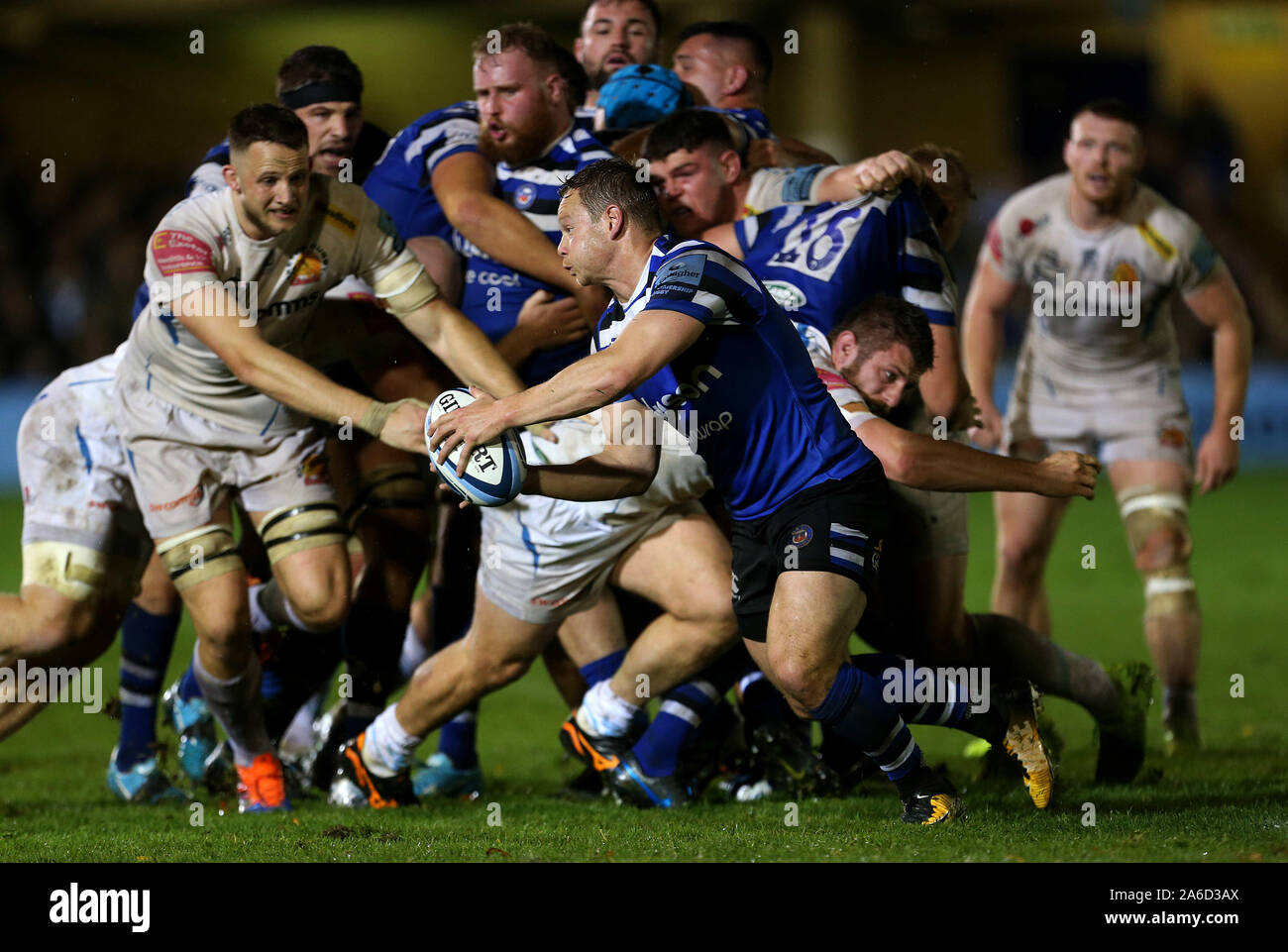 Bath's Chris Cox during the Gallagher Premiership match at the Recreation Ground, Bath. Stock Photo
