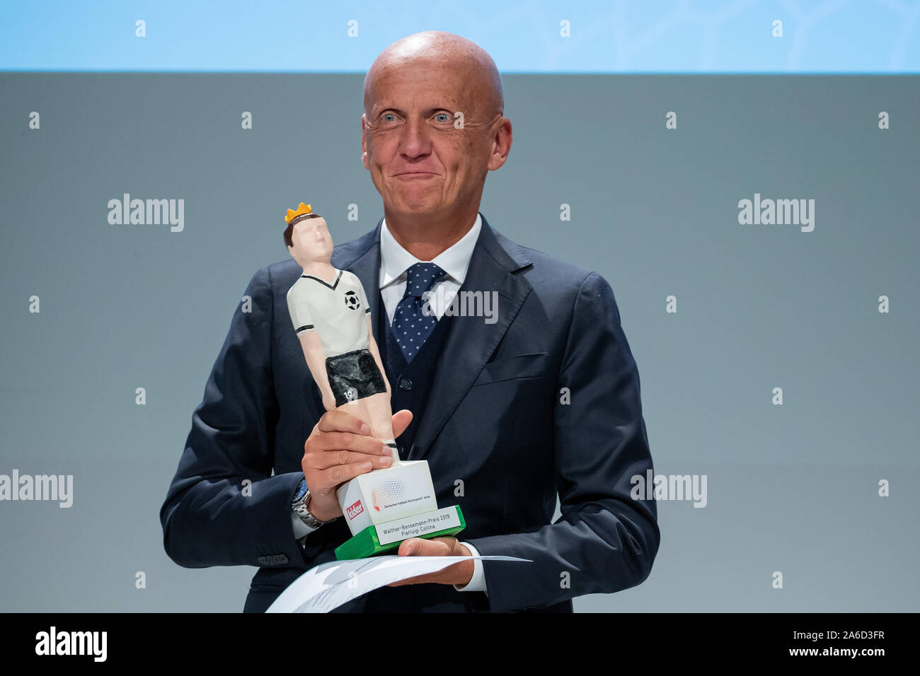 Nuremberg, Germany. 25th Oct, 2019. Pierluigi Collina, former referee
