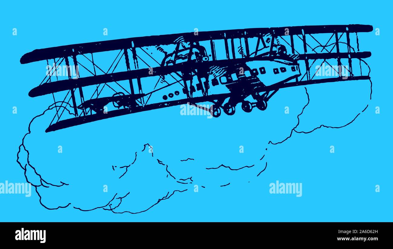 Triplane Vector Triplane vector vectors hi-res stock photography and images - Alamy