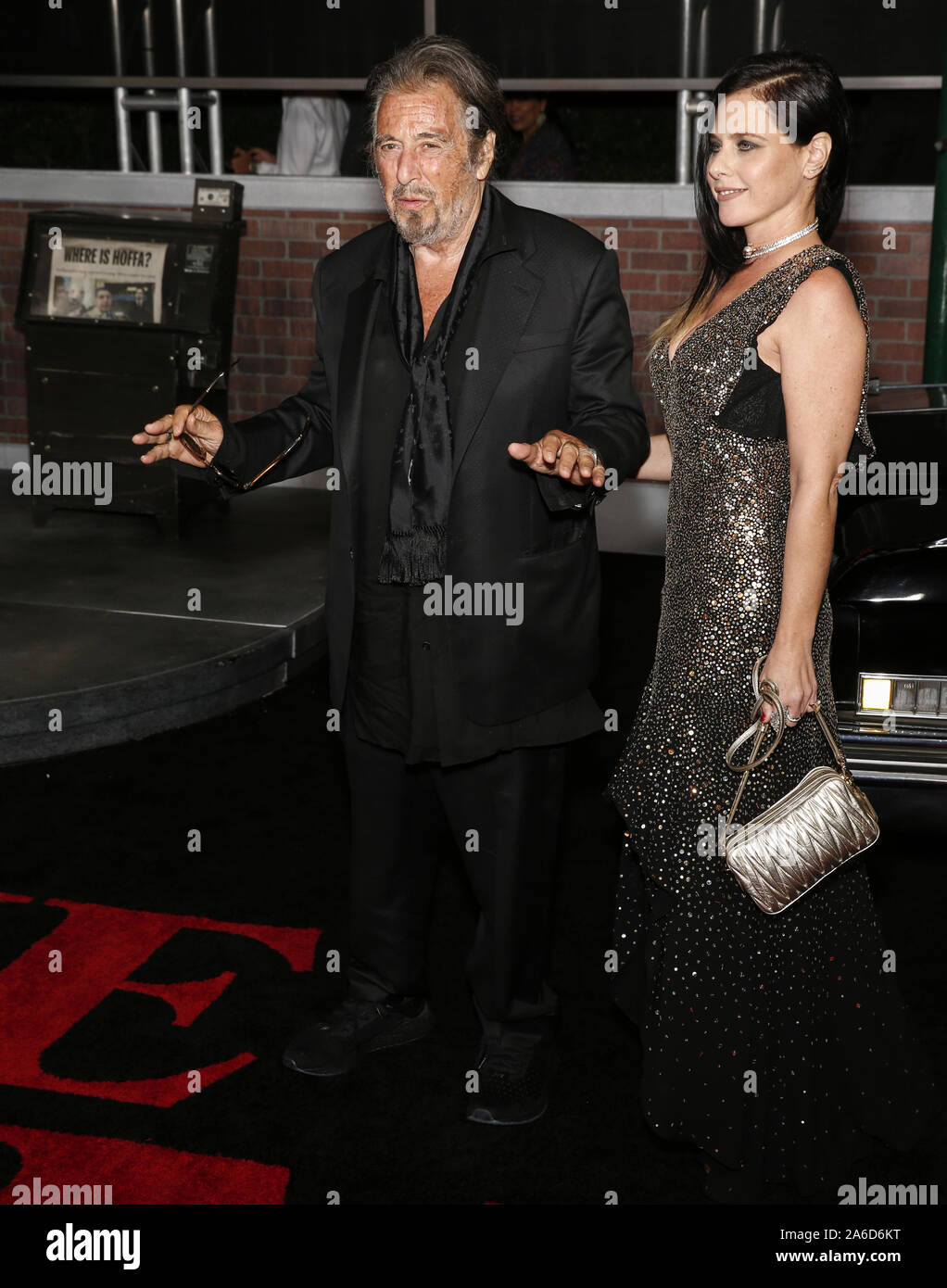Los Angeles, CA - October 24, 2019: Al Pacino and Meital Dohan arrive