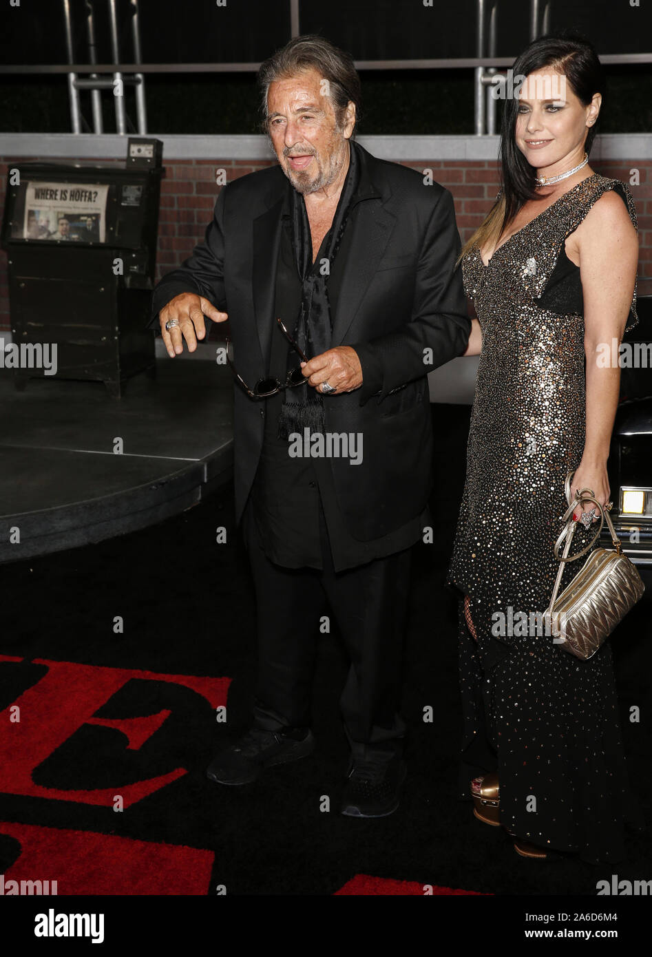 Los Angeles, CA - October 24, 2019: Al Pacino and Meital Dohan arrive