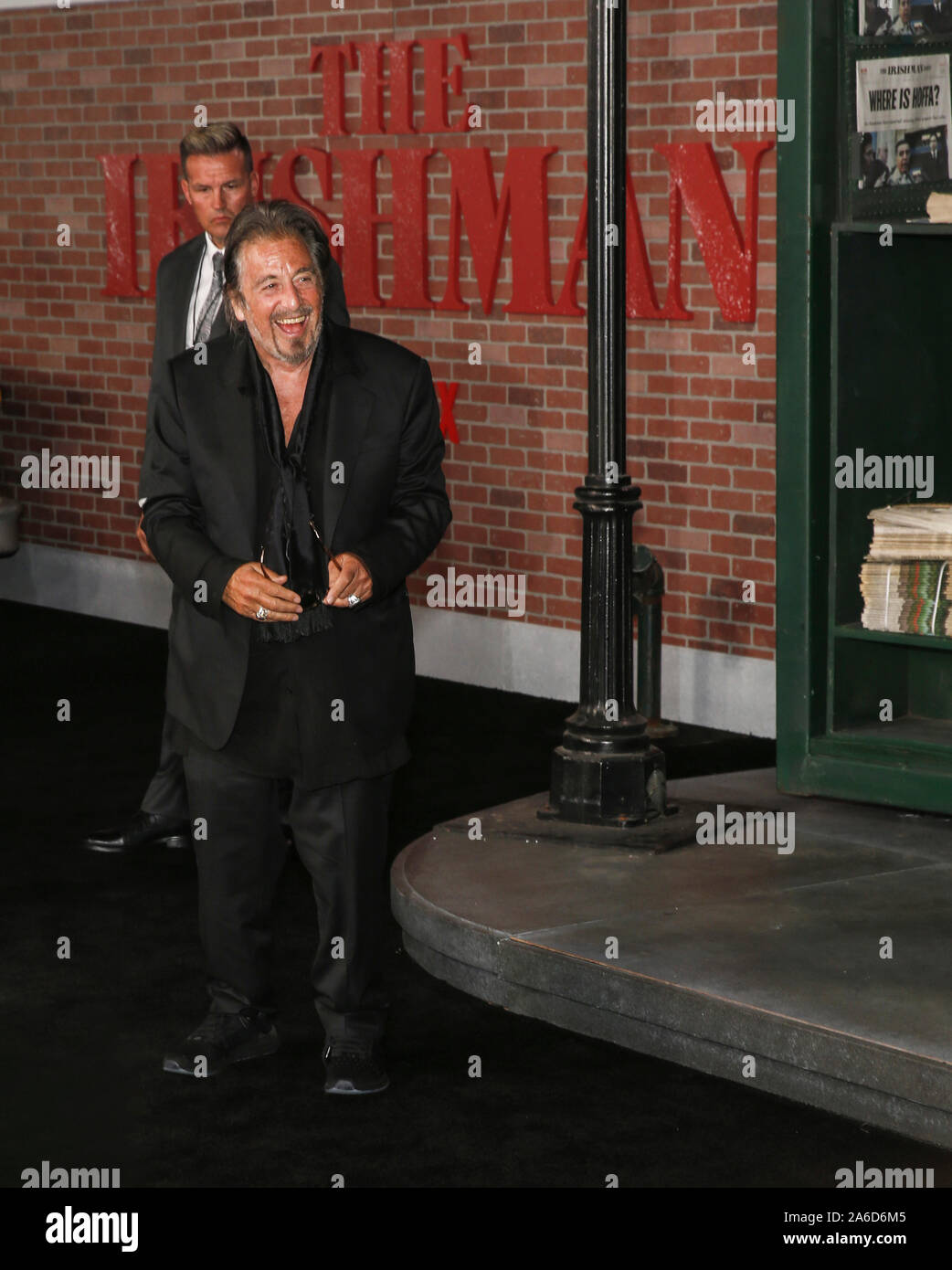 Los Angeles, CA - October 24, 2019: Al Pacino arrives for the Premiere